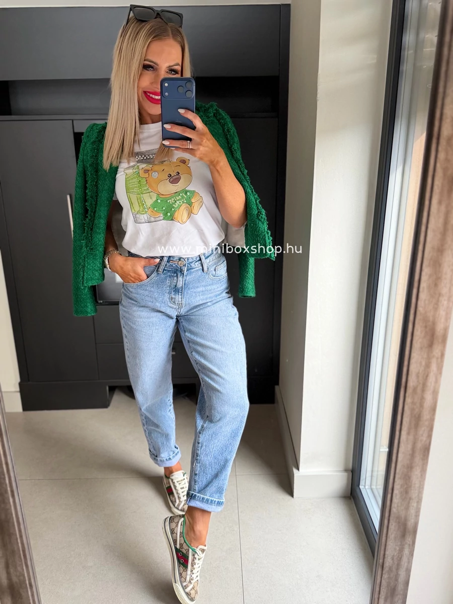 ANDREA MOM farmernadrág