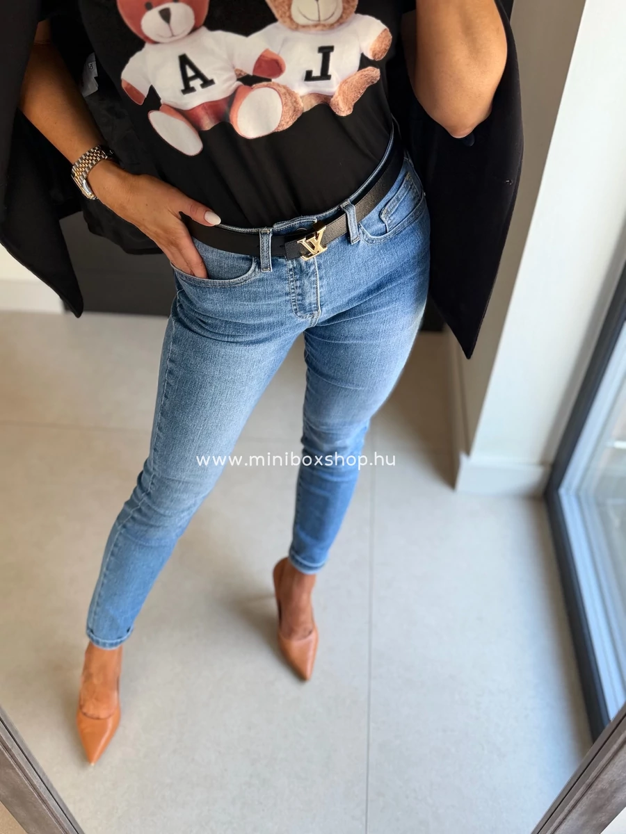 LILU Basic Skinny farmernadrág