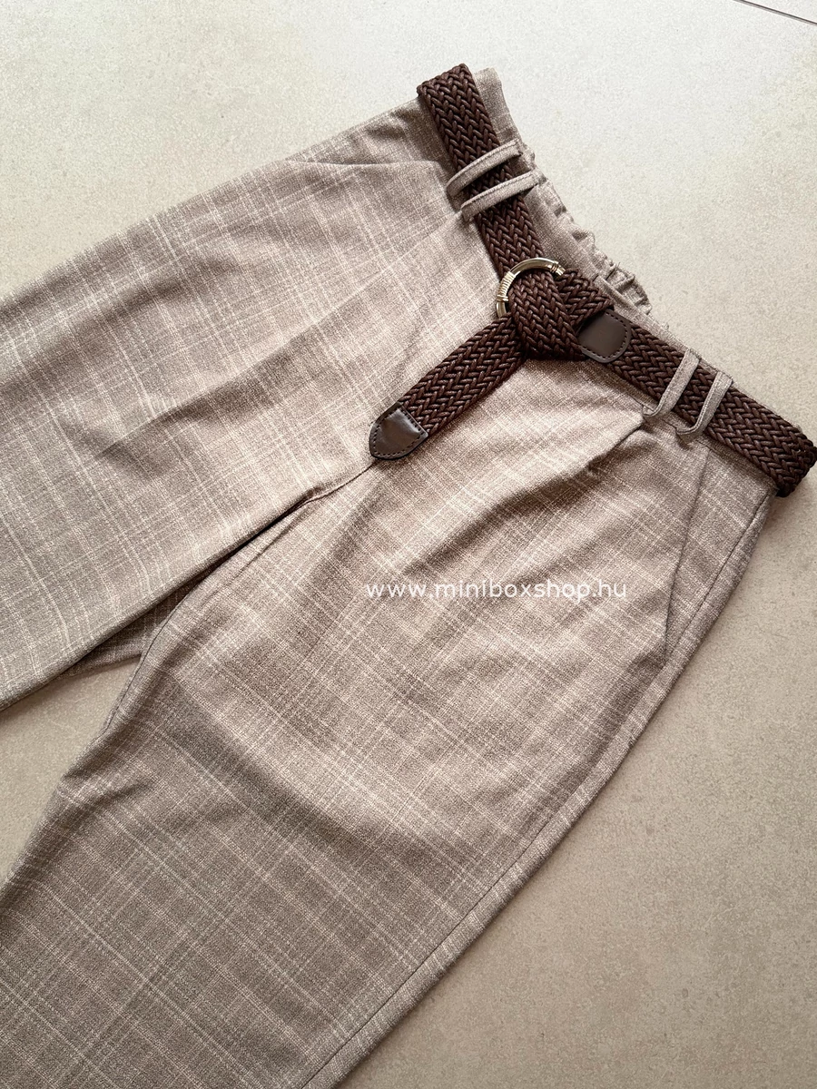 NELA nadrág - fonott övvel