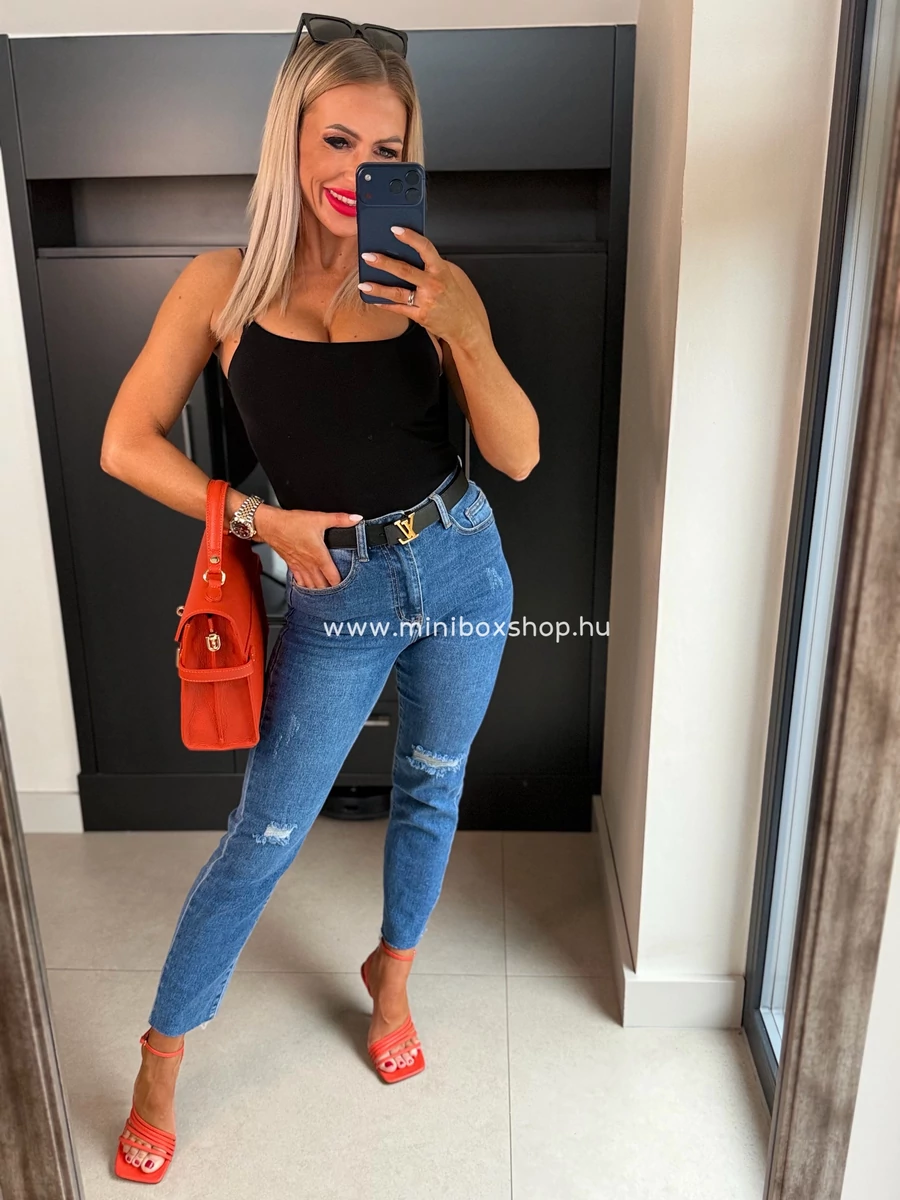 TIA MOM fit farmernadrág