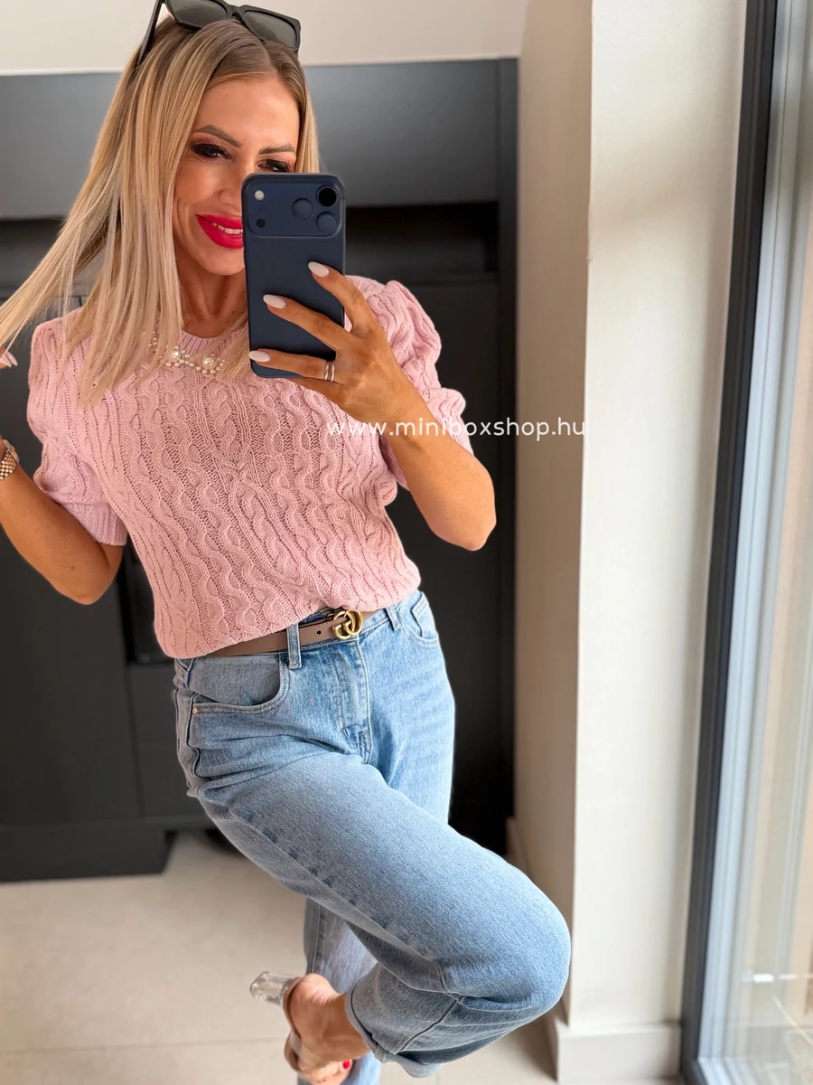 ORSI tavaszi felső - gyöngynyaklánccal