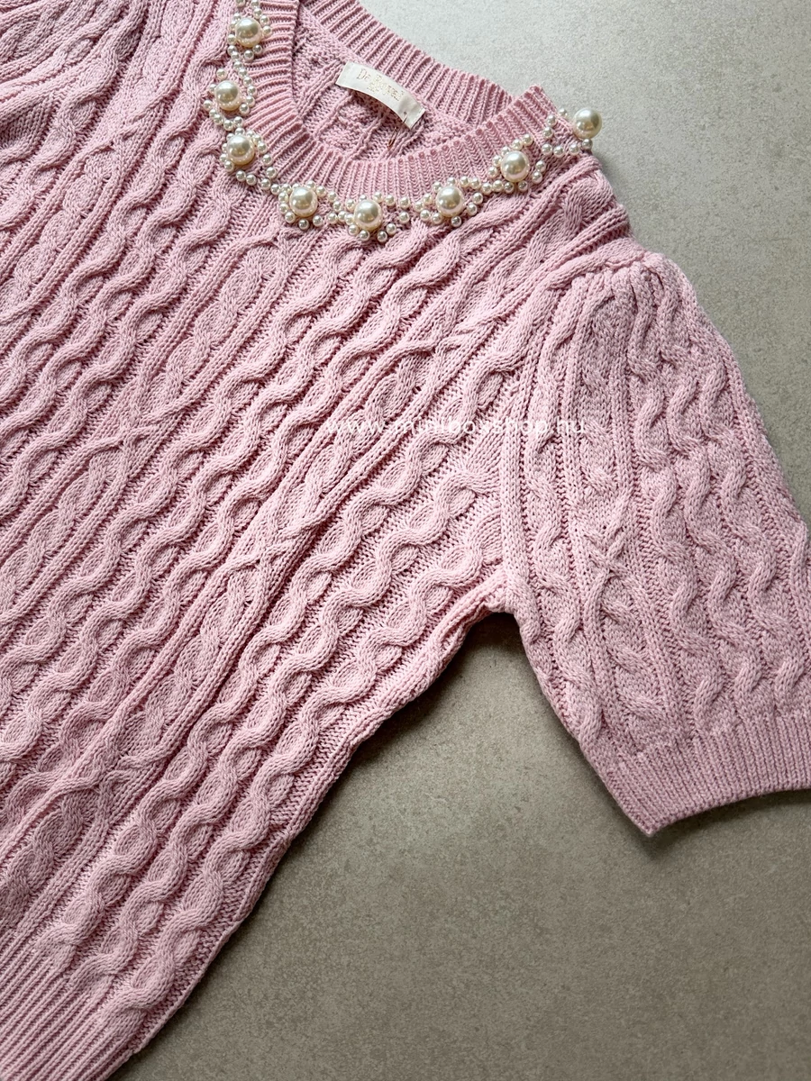 ORSI tavaszi felső - gyöngynyaklánccal