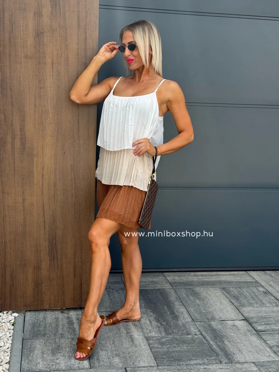 FANNI tricolor ruha